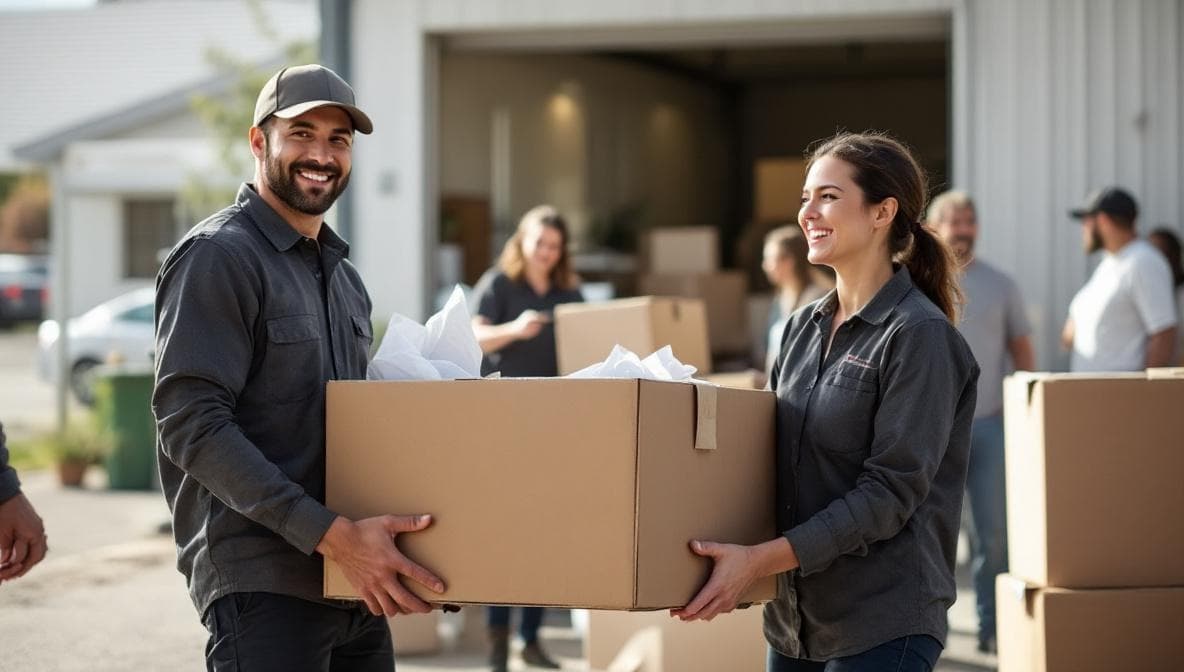 Junkyard Gentlemen team volunteering in the community